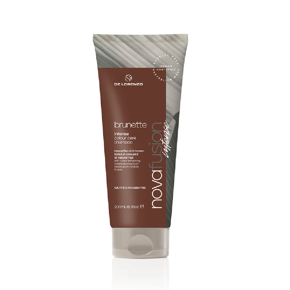 De Lorenzo Novafusion Intense Colour Care Shampoo - Intense Brunette 200ml