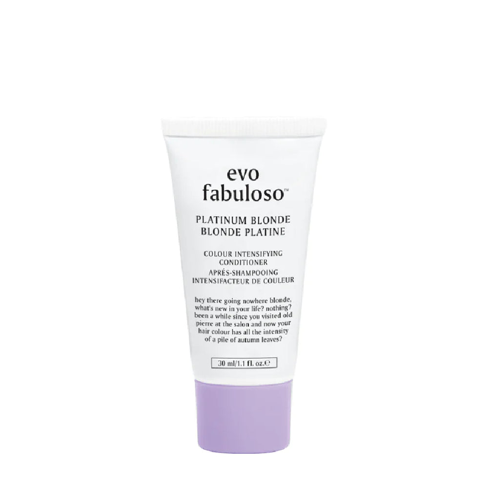 EVO FABULOSO PLATINUM BLONDE COLOUR BOOSTING TREATMENT 30ML
