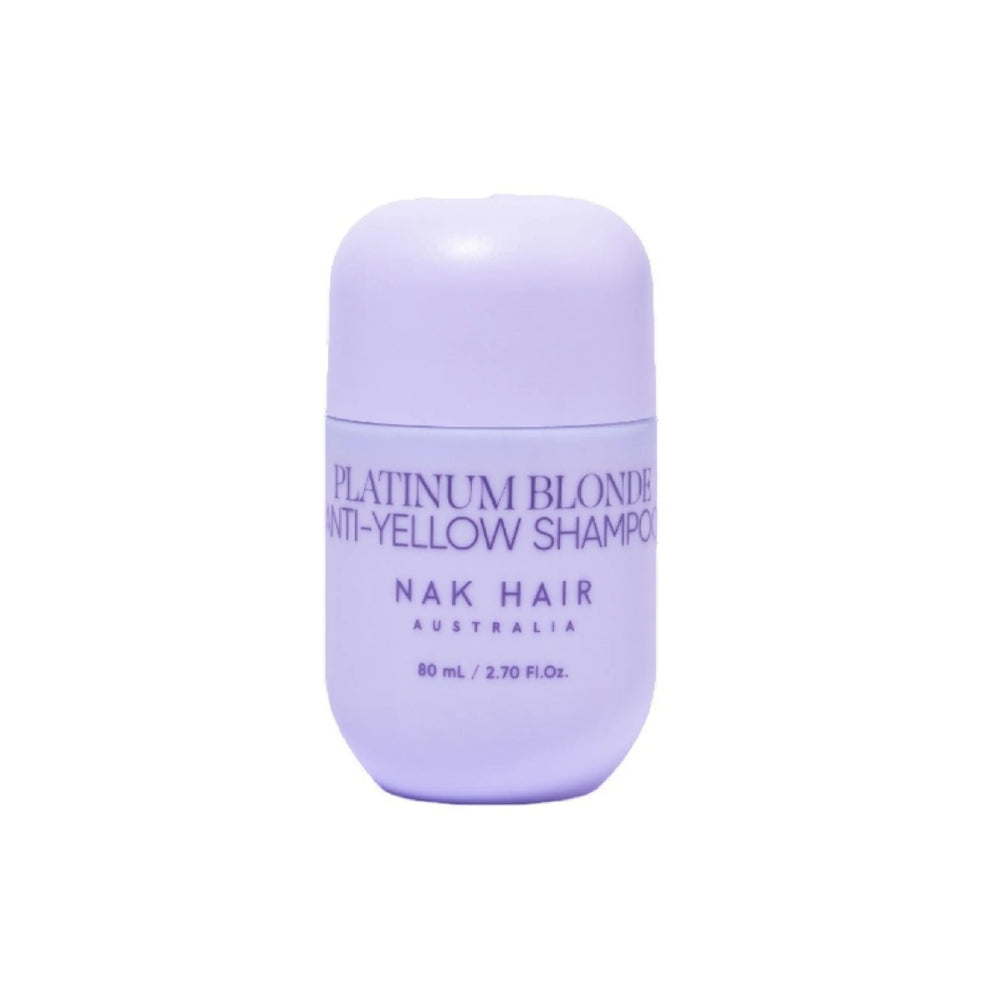 NAK SIGNATURE PLATINUM BLONDE ANTI-YELLOW SHAMPOO 80ML