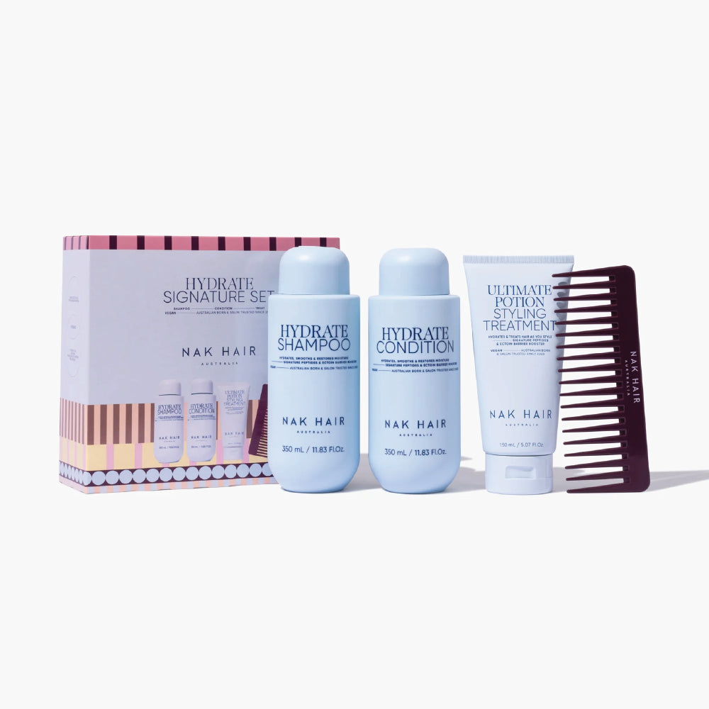 SEASONAL NAK HYDRATE SIGNATURE THREE PIECE GIFT SET