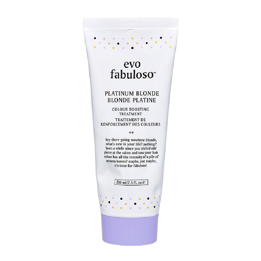 Evo Fabuloso Platinum Blonde Colour Boosting Treatment 220ml