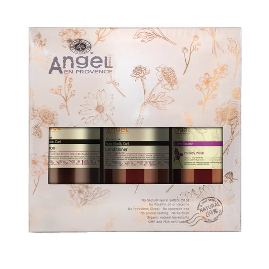 Angel En Provence Rose Elastic Iris  Body Wash Gift Set