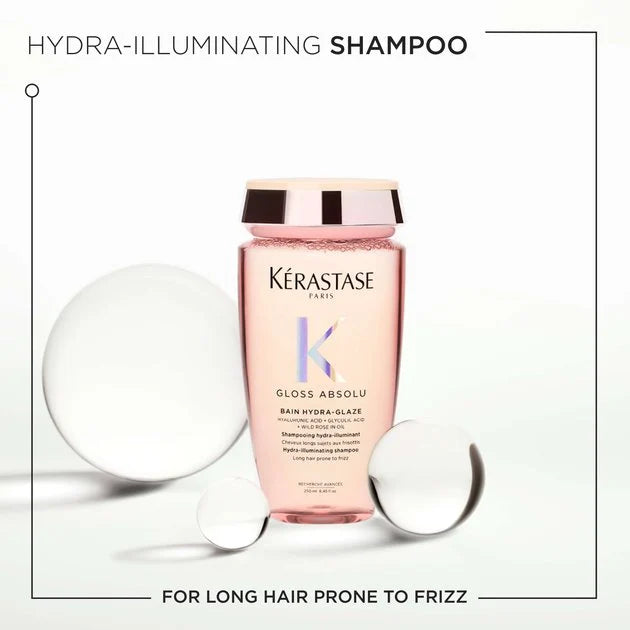 KÉRASTASE GLOSS ABSOLU FINE TO MEDIUM HAIR TYPES GLOSS ESSENTIALS AND FRAGRANCE RITUAL CARE KIT