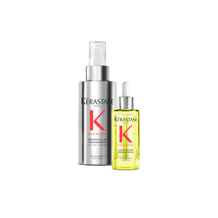 KÉRASTASE PREMIÈRE STYLING ROUTINE FOR DRY DAMAGED HAIR
