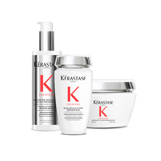 KÉRASTASE PREMIÈRE WEEKLY TREATMENT ROUTINE FOR DRY DAMAGED HAIR
