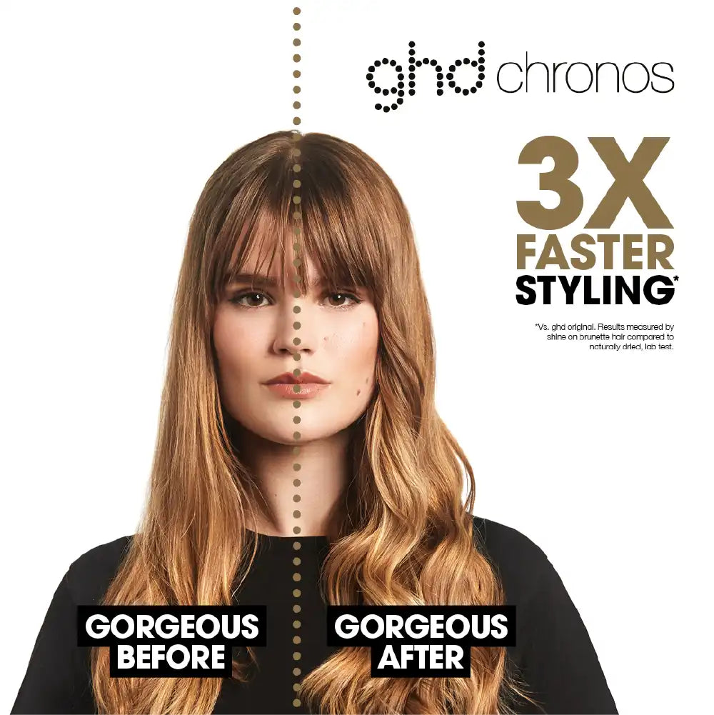 ghd CHRONOS HAIR STRAIGHTENER IN WHITE