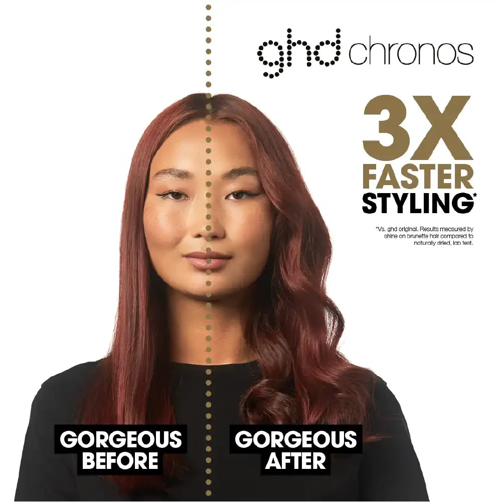 ghd CHRONOS HAIR STRAIGHTENER IN WHITE