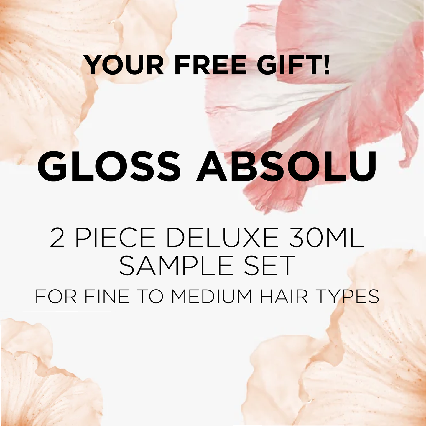 KÉRASTASE GLOSS ABSOLU 2 PIECE DELUXE SAMPLE SET - Yours FREE with shipped orders over $99