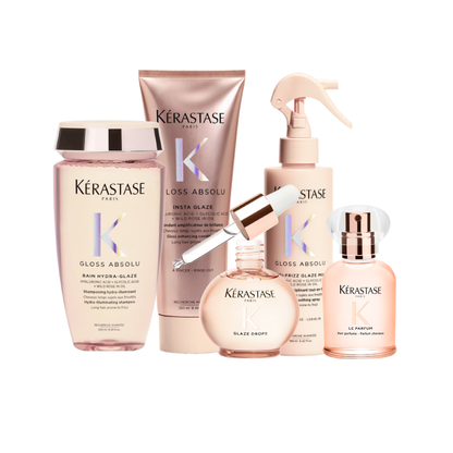 KÉRASTASE GLOSS ABSOLU FINE TO MEDIUM HAIR TYPES FULL GLOSS AND FRAGRANCE RITUAL CARE KIT