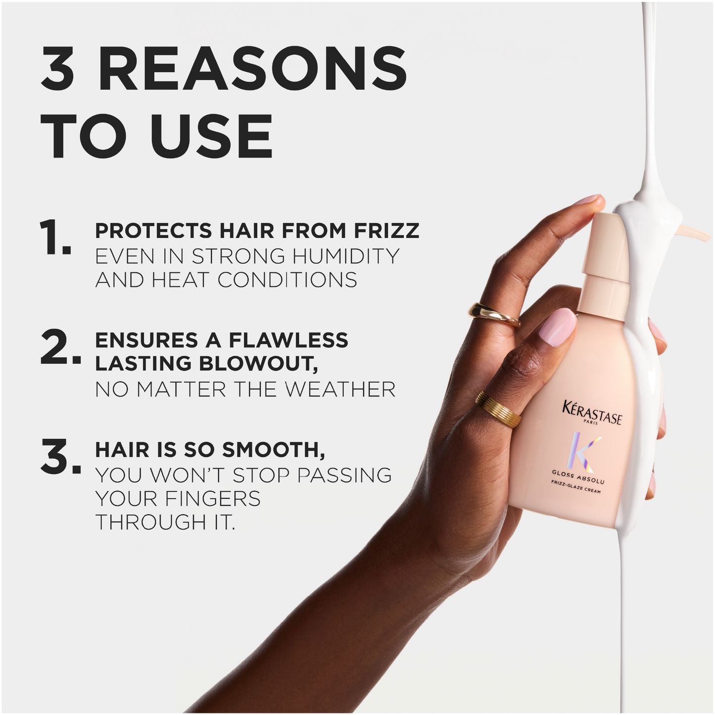 KÉRASTASE GLOSS ABSOLU FRIZZ-GLAZE CREAM 240ML