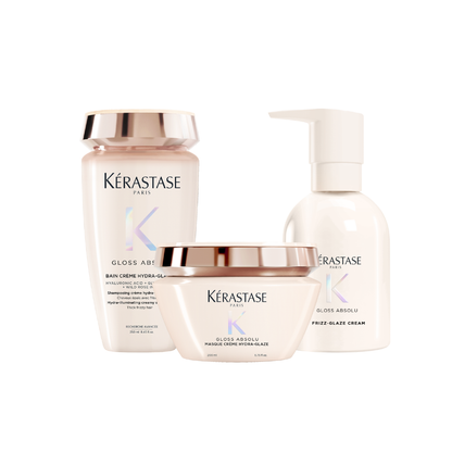KÉRASTASE GLOSS ABSOLU THICK UNRULY HAIR TYPES ESSENTIALS GLOSS CARE KIT