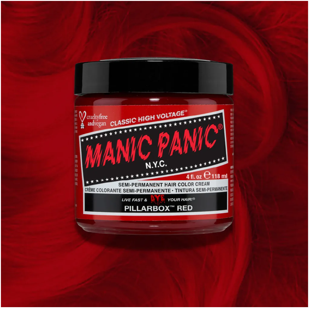 MANIC PANIC CLASSIC HIGH VOLTAGE PILLARBOX RED 118ML
