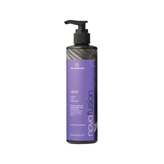 DE LORENZO NOVAFUSION COLOUR CARE SHAMPOO -  SILVER 250ML