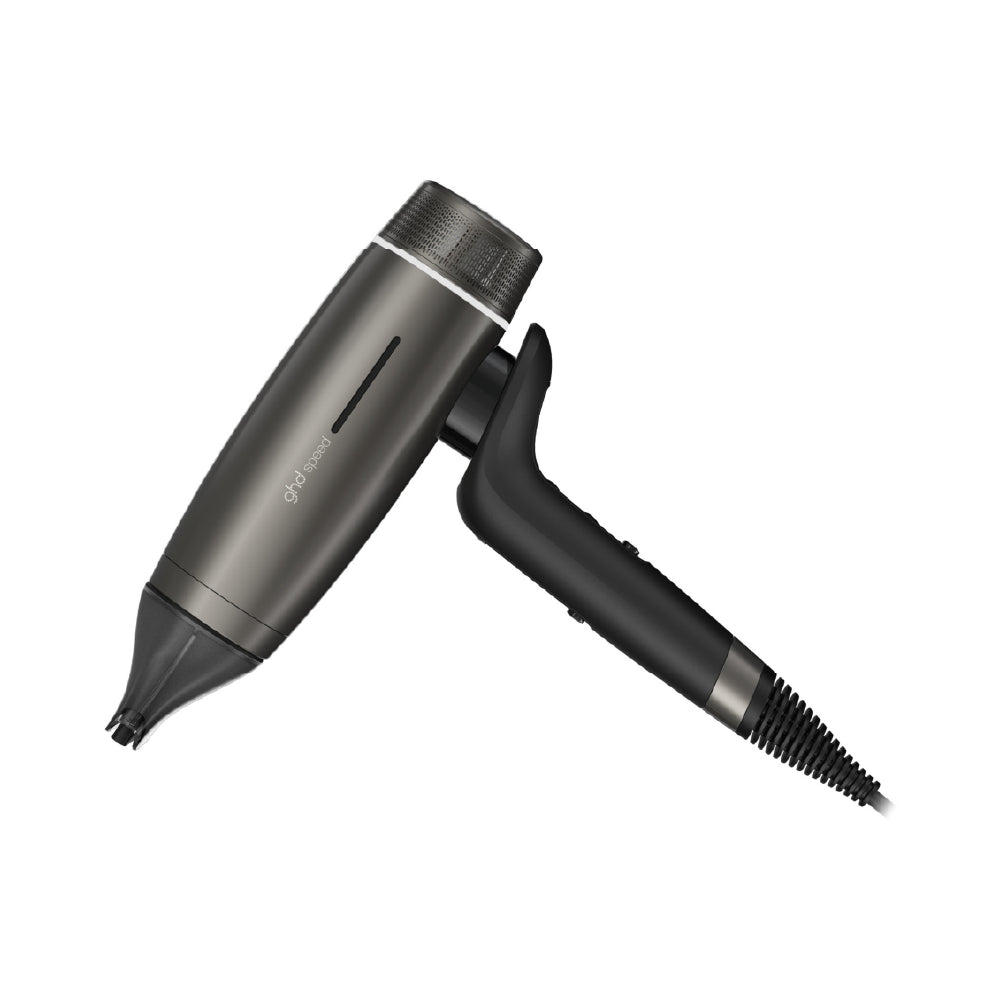 GHD SPEED PROFESSIONAL HAIR DRYER IN METALLIC BLACK