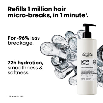 L’ORÉAL PROFESSIONNEL METAL DETOX PRE SHAMPOO TREATMENT 250ML