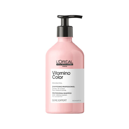 L’ORÉAL PROFESSIONNEL SERIE EXPERT VITAMINO SHAMPOO & CONDITIONER DUO 500ML