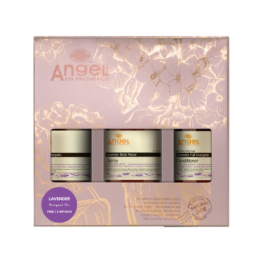 ANGEL EN PROVENCE LAVENDER FULL ENERGETIC BODY MAKER TRIO GIFT SET