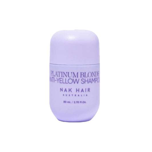 NAK SIGNATURE PLATINUM BLONDE ANTI-YELLOW SHAMPOO 80ML