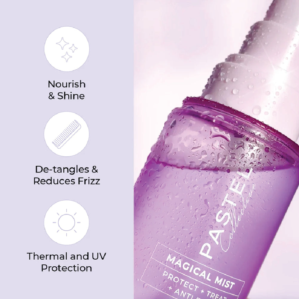 PASTEL COLLECTIVE MAGICAL MIST PROTECT TREAT ANTI FRIZZ SPRAY 100ML
