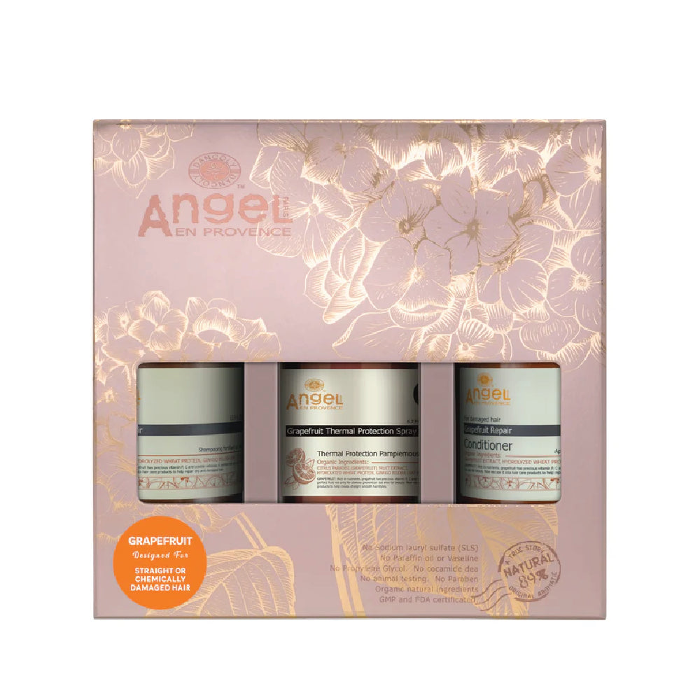 SEASONAL ANGEL EN PROVENCE GRAPEFRUIT REPAIRING TRIO GIFT SET