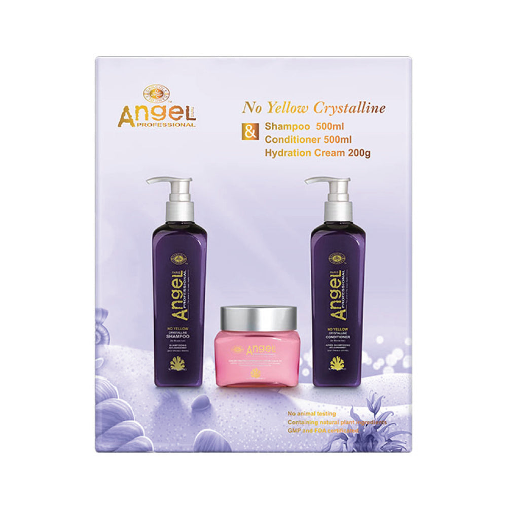 SEASONAL ANGEL PROFESSIONAL NO YELLOW CRYSTALLINE TRIO GIFT SET