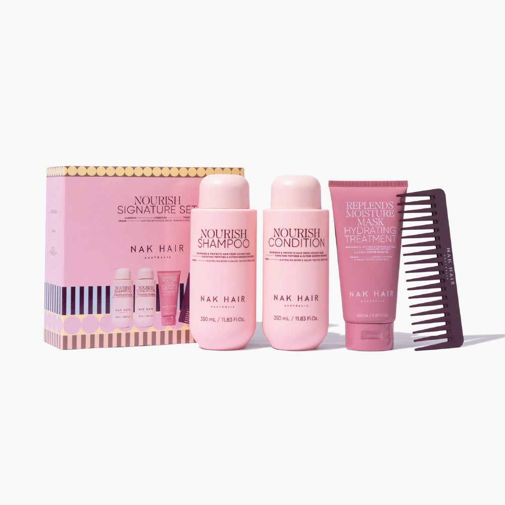 SEASONAL NAK NOURISH SIGNATURE THREE PIECE GIFT SET