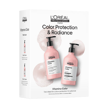 SEASONAL L’ORÉAL PROFESSIONNEL SERIE EXPERT VITAMINO SHAMPOO & CONDITIONER DUO 500ML