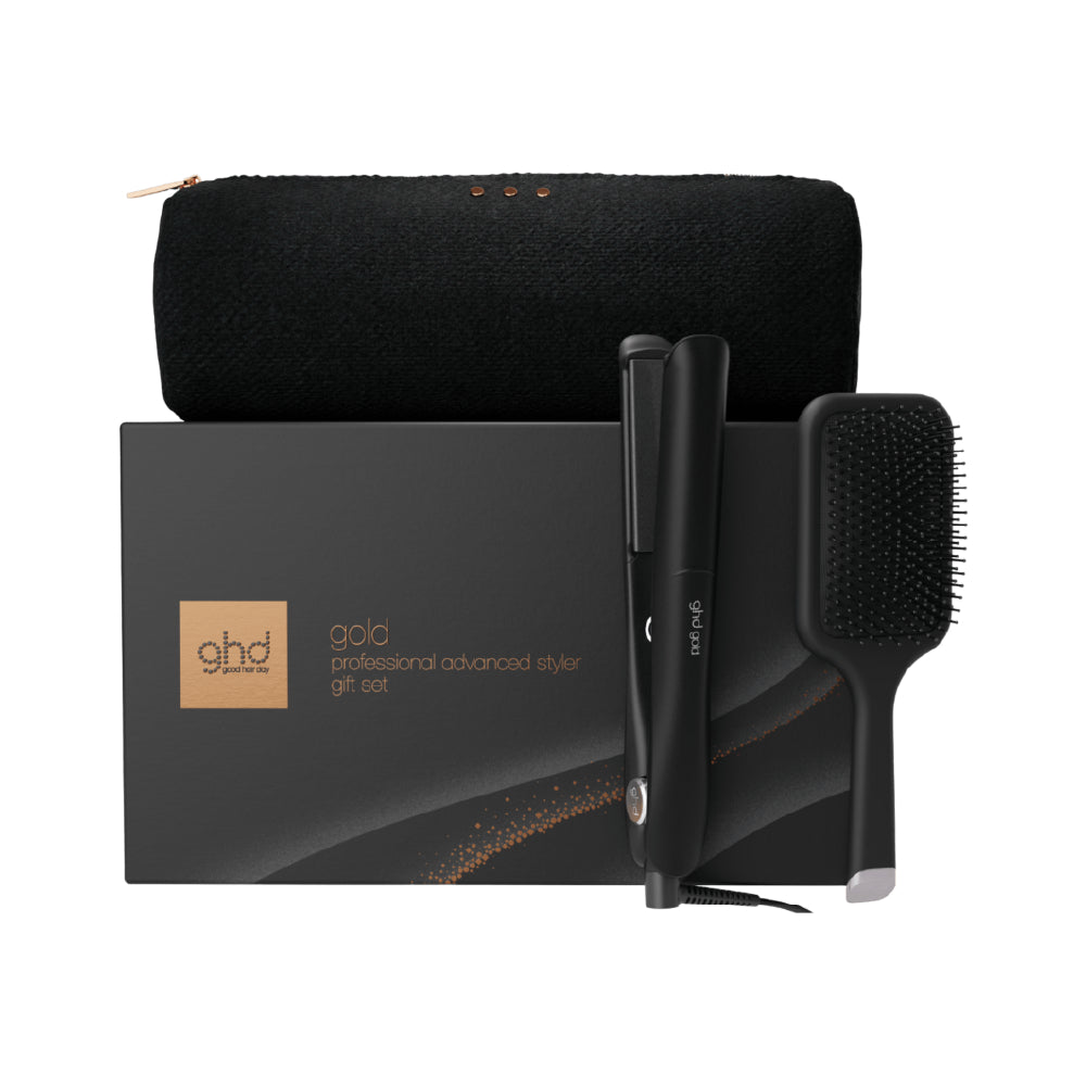ghd GOLD® STYLER GIFT SET WITH BAG AND PADDLE BRUSH