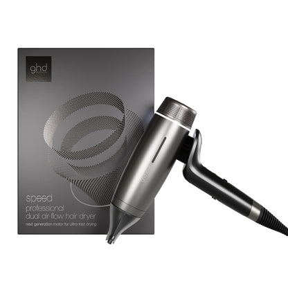 GHD SALE SPEED IONIC HAIR DRYER METALLC BLACK PROFESSIONAL HAIR DRYER