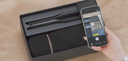 GHD SCULPT INTERACTIVE HAIR STRAIGHTENER GIFT SET IN BLACK