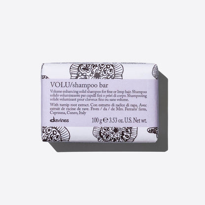 Davines Volu Solid Shampoo Bar For Fine Hair 100g