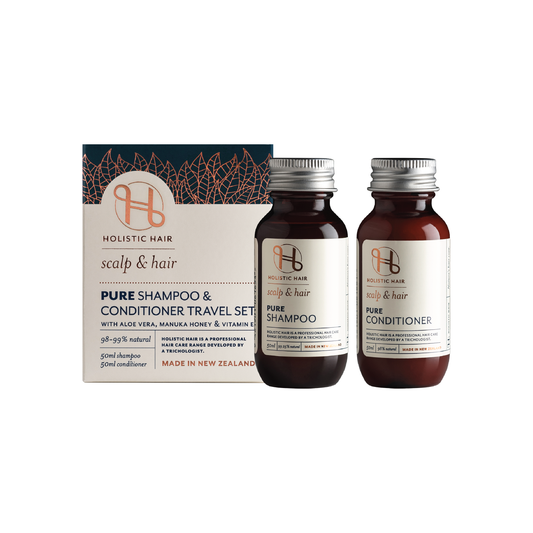Holistic Hair Pure Shampoo & Conditioner Travel Set